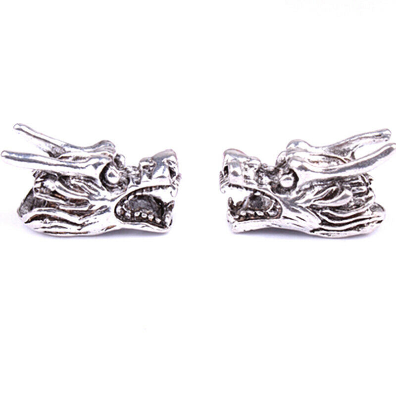 5pcs/set Dreadlocks Braid Tube Rings Dragon Head Loose Beads Hair Ring Jewel. Gw