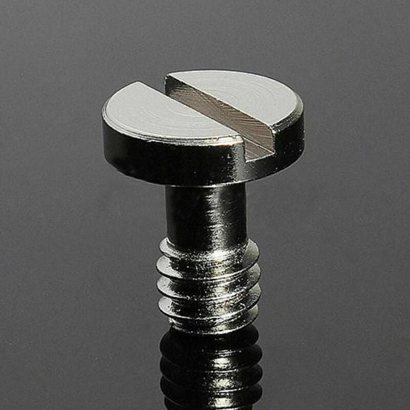 1/ 4"  Metal Screw Camera Tripod Monopod Quick Release (QR) Plate for Manfrotto