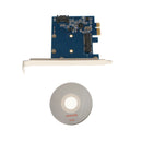 Mini PCI-E mSATA SSD & SATA 3.0 Combo to PCI Express Card Converter 6Gbps