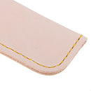 Leather Fountain Pen Pencil Case Handmade Bag Holder Storage Pouch Beige