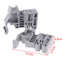 2Pcs/set  E/UK SAK Terminal Rail End Bracket BX