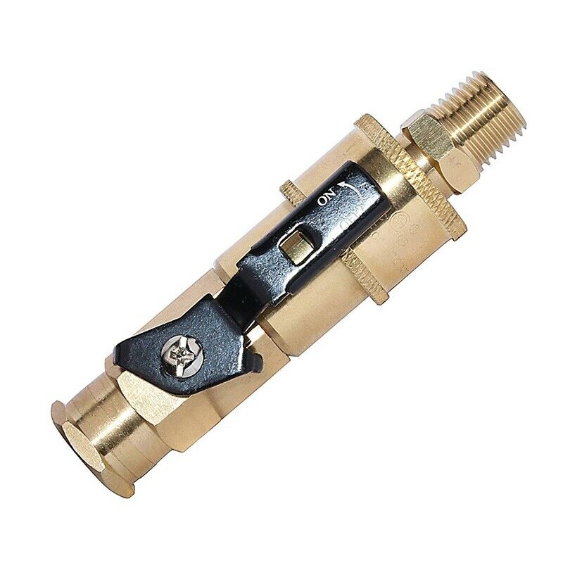 1/4 Inch Rv Propane Quick Connect Adapter For Propane Hose, Propane Or Natu S9Y7