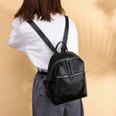 Women Backpack PU Leather Shoulder Bag Student Girls Travel School Bags