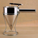 Stainless Steel Donut Cupcake Waffle Batter Funnel Pancake nice Dispenser
