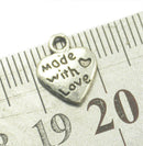 150 Pieces Love Heart Charms Pendants for DIY Jewelry Making Findings Beads