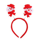 Happy Snowman CHRISTMAS HAIR HEADBAND HOOP FAIRY SANTA XMAS FANCY DRESS UP
