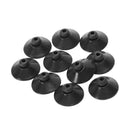 10 x Black rubber 27mm Suction Cup Clip Sucker For Aquarium Fish Tank Pump