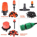 15M Automatic Drip Irrigation System Garden Hose Plant Watering Drip Repair V9J9