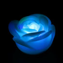 7 Color Romantic Changing LED Floating Rose Flower Candle Night Light
