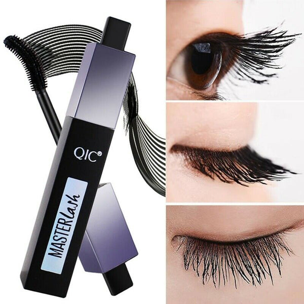 2Pcs Qic Mascara Maquillage Super Black Durable Waterproof Natural Thick Le G1L2