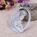 Mother and Baby Metal Cutting Dies DIY for Scrapbooking Paper Card Album Decor