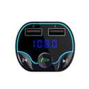 Wireless Bluetooth Handsfree Car Kit FM Transmitter MP3 Player Dual USB Charger*