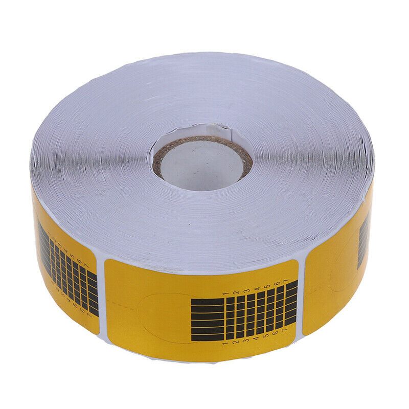 500 x Nail Forms Tool for Acrylic UV Gel Tip Extension S5I9