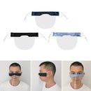 3Pcs Unisex Comfortable Face Cover PVC Cooling for Women Men Anti-Spitting