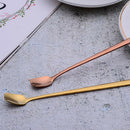 5Pcs Tea Spoon Stainless Long Handle Coffee Cocktail Stirring Spoon Newest Use