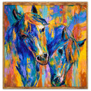 5D DIY Full Drill Diamond Painting Cross Stitch Embroidery Kit (Horse06)