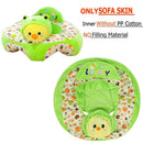 Floral Print Baby Sofa Cover Seat Support Learning To Sit Chair Case (B) A