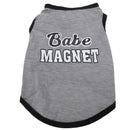 Fashion Dog Cat Pet Puppy T-Shirt Pet Clothes Shirt Dog Coat Costume Dress  J7B2