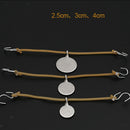 3x Portable  Target 2.5/3/4cm Aim Spinning Reset Stainless Steel Target
