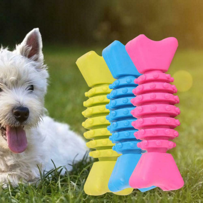 Pet Dog Chicken Molar Toys Rubber Interactive Clean Teeth Chew Dog Supplies