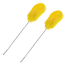 2pcs Baiting Splicing Needle Fishing Bait Needle, Boilie Needle; Hook Needle