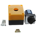 3 position rotary switch switch LW 28 - 20/3500 V 20 A black + yellow R5Z3