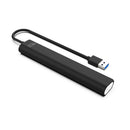Power Super Speed Adapter Data Transmission Plug And Play USB3.0 Hub 7 Ports