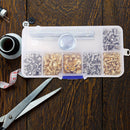 1 Box Double-sided Cap Rivets Round Craft Snap Fastener Press Button (03) A