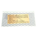 Platinized Titanium Anode Rhodium Palladium Jewelry Plating Platers 5x10cm