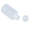 60ml Clear Plastic Cylinder Shaped Chemical Agent Bottle 5 Pcs J4G8