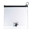 Clear PVC Waterproof Makeup Bag Transparent Travel Cosmetic Wash Pouch (L) A