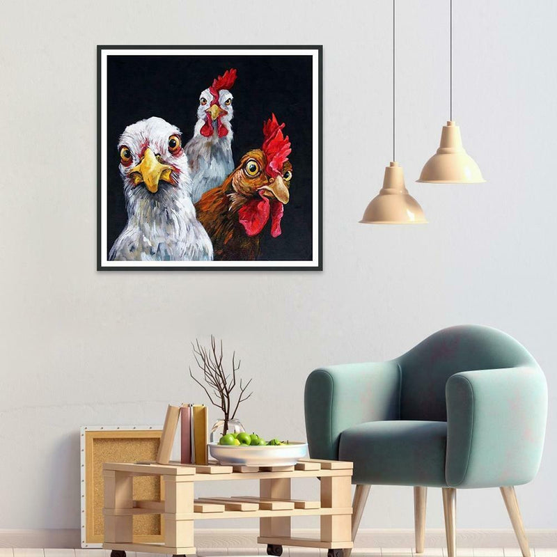 5D DIY Full Drill Diamond Painting Animal Embroidery Mosaic Kits (W551)