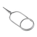2x Sturdy Stainless Steel Fly Tying Hackle Pliers for Fishing Enthusiast