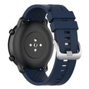 22mm Silicone Wrist Strap Band w/Buckle for Amazfit GTR 47mm (Dark Blue)
