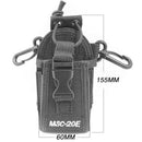 For BAOFENG UV-5R/Kenwood Walkie Talkie Pouch Case Holder Nylon Bag Accessories