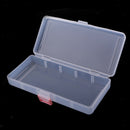 Rectangle Plastic Clear Box and Storage Case for Small Parts, Hardware and