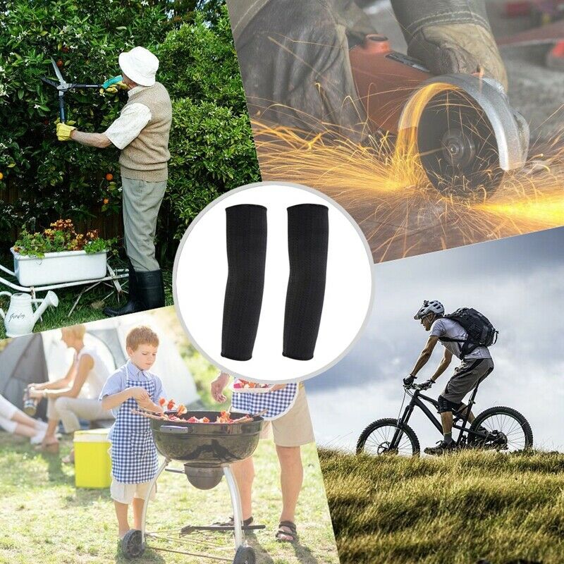 Steel Wire Arm Protection Sleeve,Cut Resistant Anti Abrasion Safety Arm Gua