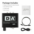 Digital Coaxial Optic Toslink to Analog RCA R/L 3.5mm Adapter Audio Converter