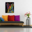 Colorful Cat DIY Oil Painting By Number Acrylic Paint On Canvas Home Decor