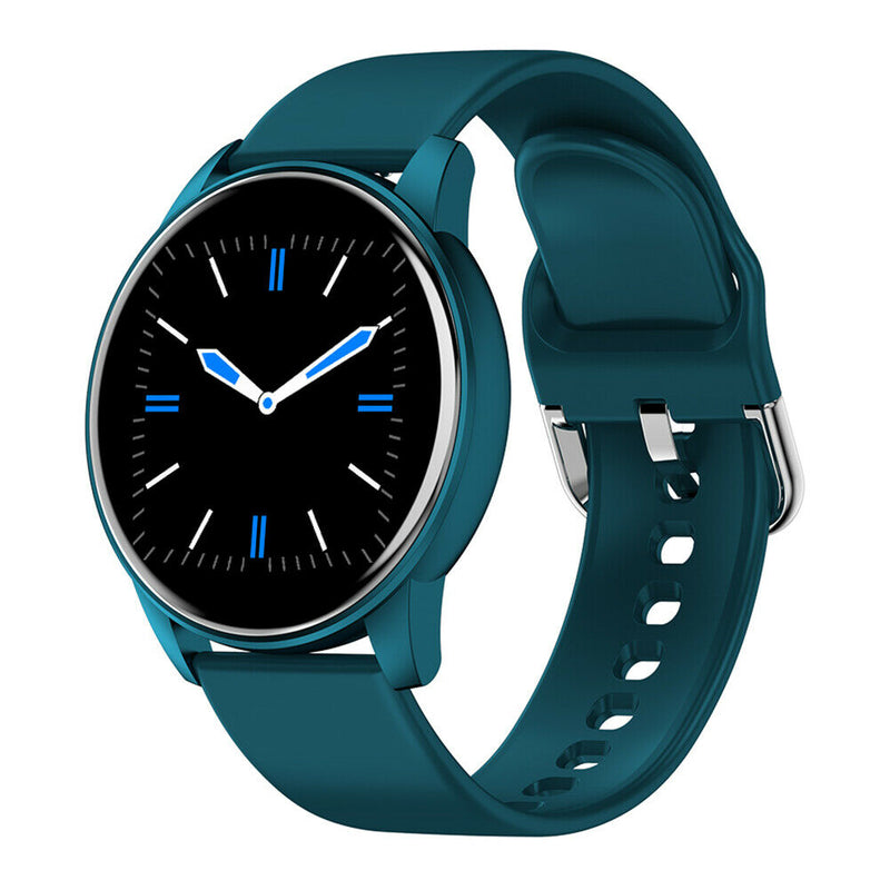1.3 inch Touch Smart Watch Heart Rate Monitor Step Fitness Tracker (Green)