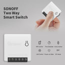 Sonoff MINI WiFi DIY Smart Switch Remote Dual Way Control for Amazon Alexa