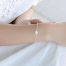 Beautiful Small Daisy Flower Chian Bracelet Simple Charm Bracelets Women JeS Gw