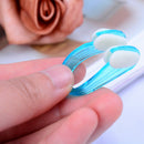 4Pcs Men Women Clear Blue PVC Silicone Swim Swimming Nose Clip AD Water SportsOZ