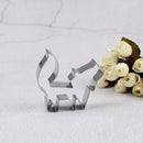 Stainless Steel fox Animal Cookie Cutter Cake Decoration Baking Mold Tools 3c