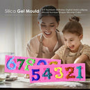 Silicone Mold Chocolate Fondant Digital Number DIY Cake Decorating Mould