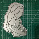 Mother hug baby Metal Cutting Dies For Scrapbooking Stencils DIY Album  OZ