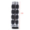 25 MM UNIVERSAL KNOB ALUMINIUM RUBBER HANDLE CUSTOM MOTORCYCLEBLACK X2K3