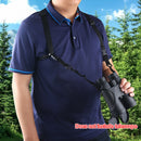 Binocular Strap Chest Harness Adjustable Carrier Black X Shaped Accessories