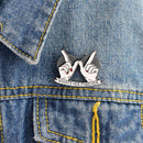 Whatever forever pin Hard enamel pin Brooch Lapel pin Gift for best friends 3C