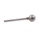 4mm x 10mm Round Ball Tip Diamond Burr Mounted Point Buffing Bit C2V6